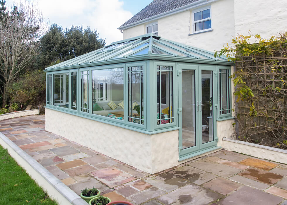 Chartwell green Swish Conservatory