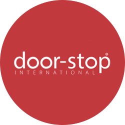 Door stop logo