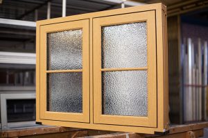 Oak effect Residence collection window