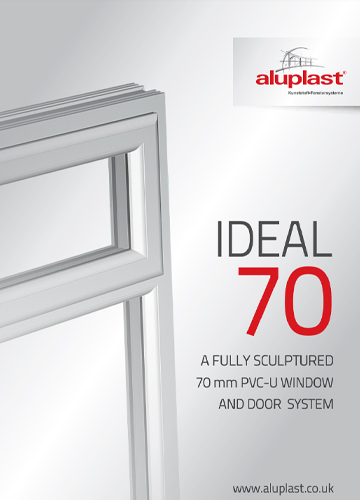 ideal 70 - a fully sculptured 70mm pvc-u window and door system